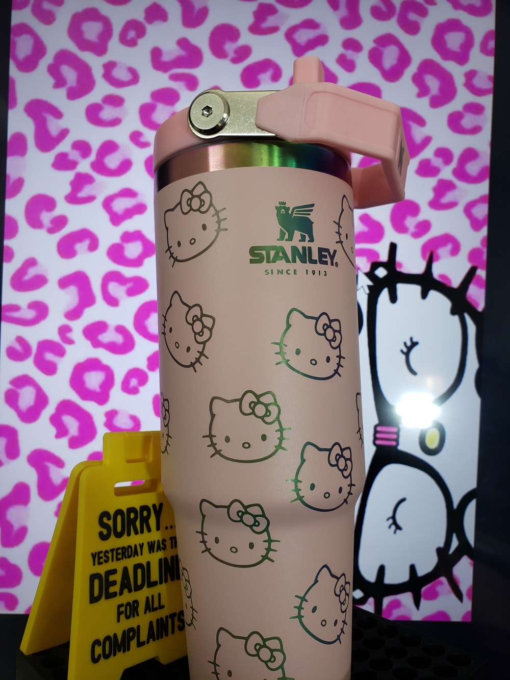 Hello Kitty Pink Insulated Water Bottle